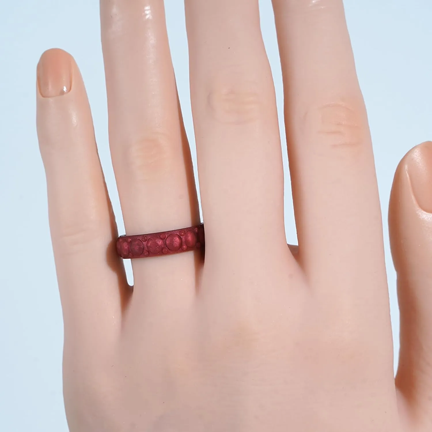 10/6/4 Packs Silicone Rings for Women - Women's Thin and Stackable Wedding Bands - Rubber engagement rings - Diamonds Collection