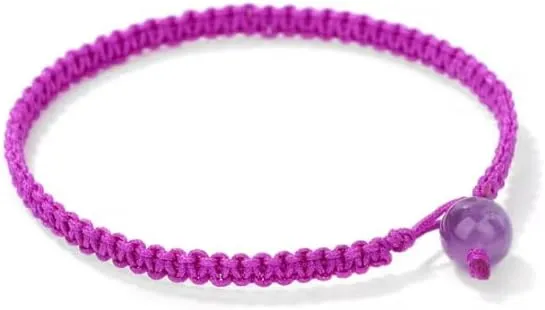 1PCS Rope Handmade Braided Bracelets Natural Stone Beads Knots Woven Bracelets Women Men