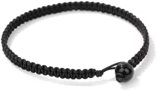 1PCS Rope Handmade Braided Bracelets Natural Stone Beads Knots Woven Bracelets Women Men