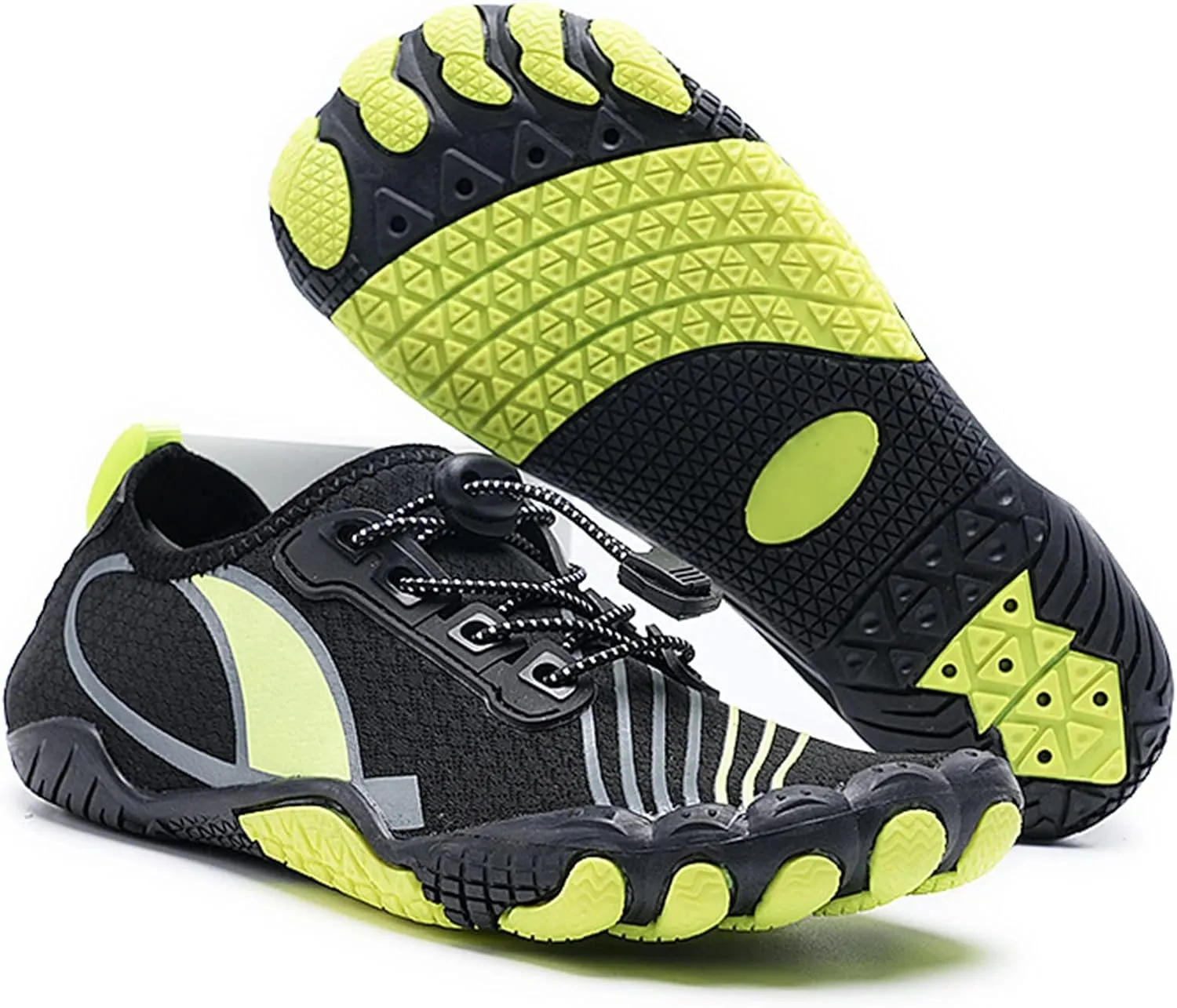 Adult Surf Swim Shoes,Outdoor Sport Lightweight Diving Aqua Water Shoes Men,Summer Quick-Dry Soft Non-Slip Hiking Training Barefoot Shoes Women,Unisex,with Draining Hole