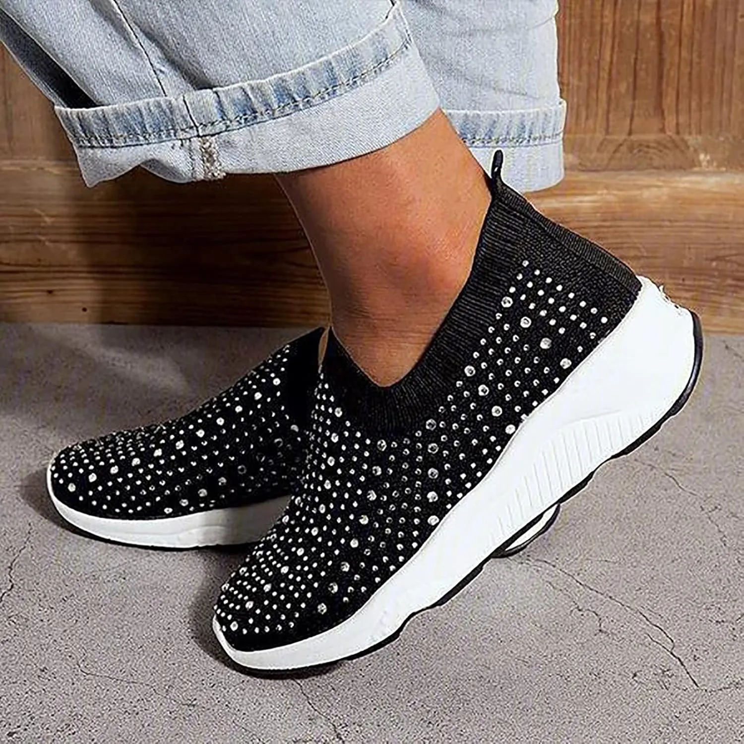All Black Tennis Shoes for Women Zapatos Especiales Para Juanetes De Mujer Suaves Canvas Shoes for Women Wide Width Black Dress Shoes for Plantar Fasciitis for Women Zapatos De Trabajo Para Mujer
