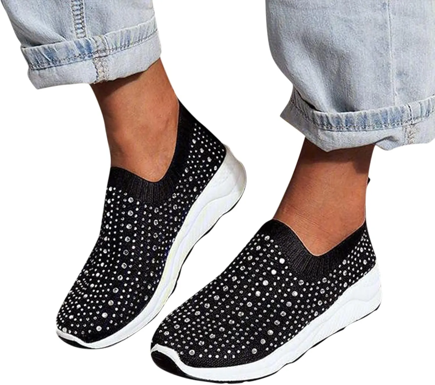 All Black Tennis Shoes for Women Zapatos Especiales Para Juanetes De Mujer Suaves Canvas Shoes for Women Wide Width Black Dress Shoes for Plantar Fasciitis for Women Zapatos De Trabajo Para Mujer