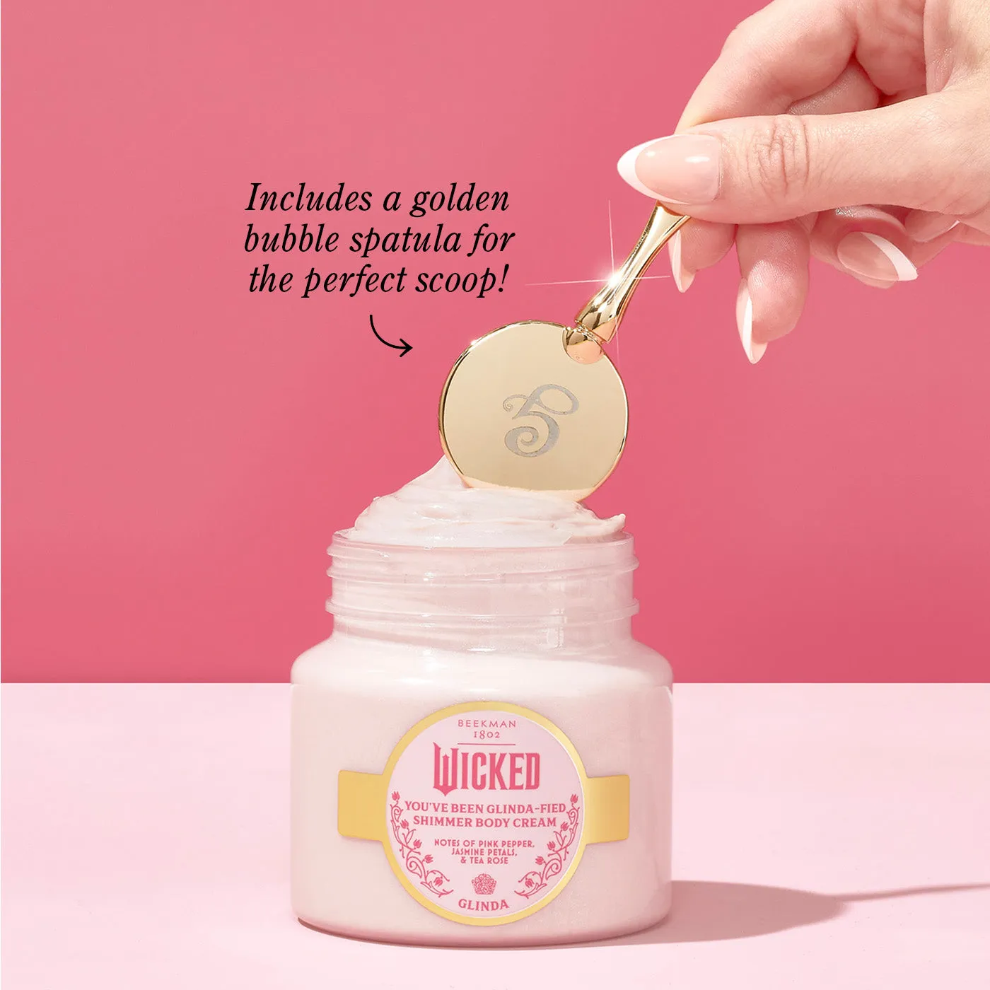 Beekman 1802 x Wicked Glinda-Fied Shimmering Whipped Body Cream