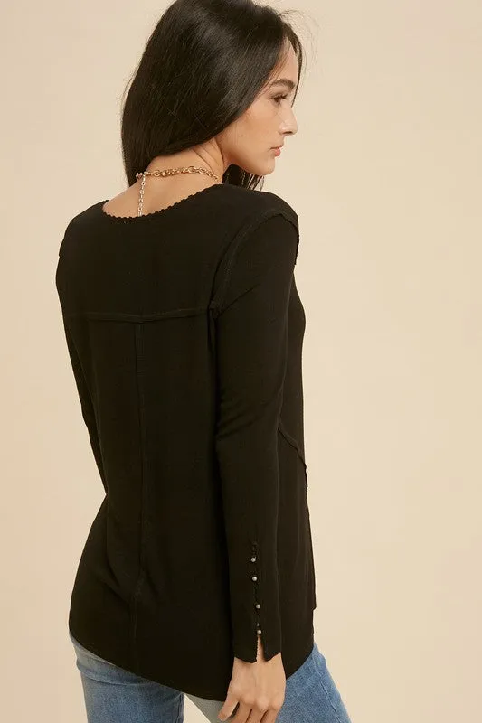 Black Little Bead Thermal