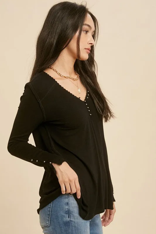 Black Little Bead Thermal