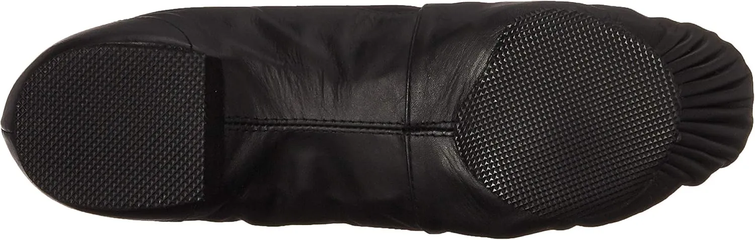 Bloch Dance Men's Elasta Bootie Leather and Elastic Split Sole Jazz Shoe
