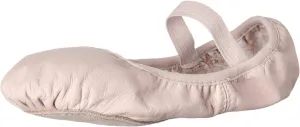 Bloch Women's Dance Belle Full-Sole Leather Ballet Shoe/Slipper, Theatrical Pink, 7.5 D US