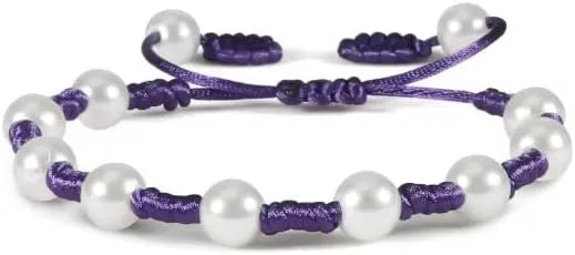 Braided Bracelets Handmade Adjustable Beaded Bangles