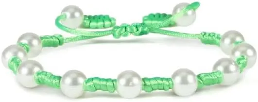 Braided Bracelets Handmade Adjustable Beaded Bangles