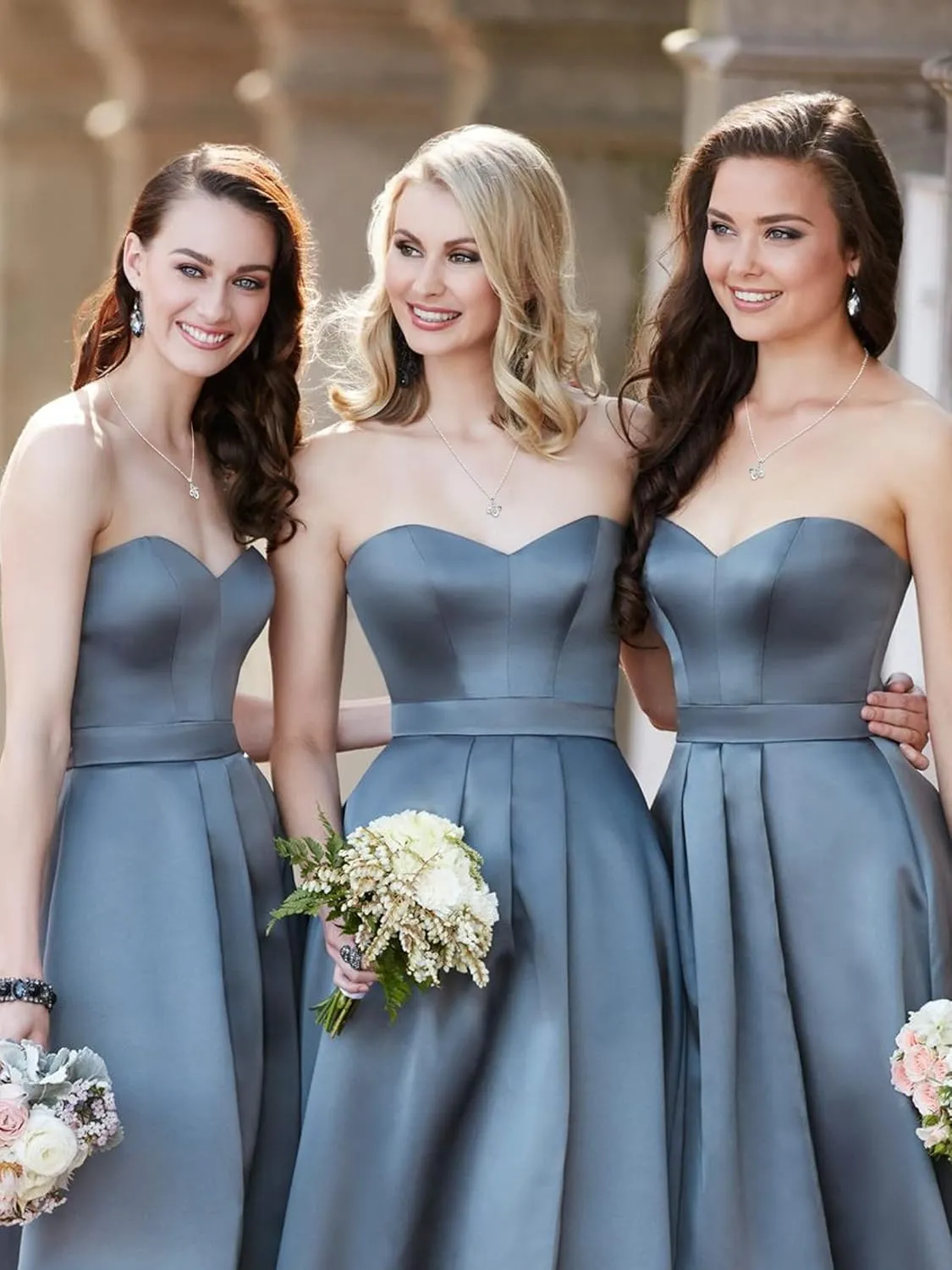 Bridesmaid Gifts Tie the Knot Necklaces for Women's Jewelry 2/4/6/8pcs Bridesmaid Proposal Gifts for Wedding Day