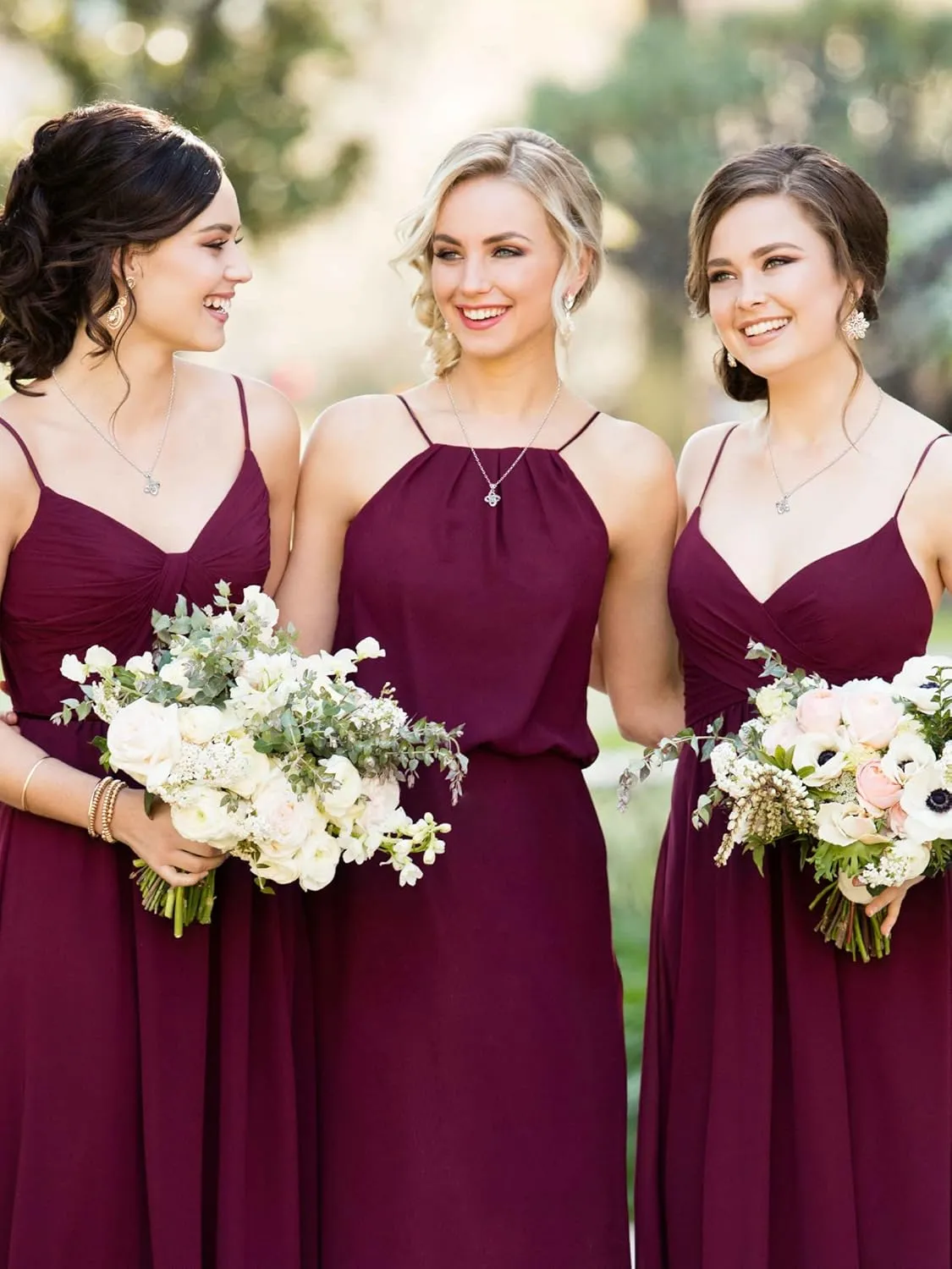 Bridesmaid Gifts Tie the Knot Necklaces for Women's Jewelry 2/4/6/8pcs Bridesmaid Proposal Gifts for Wedding Day