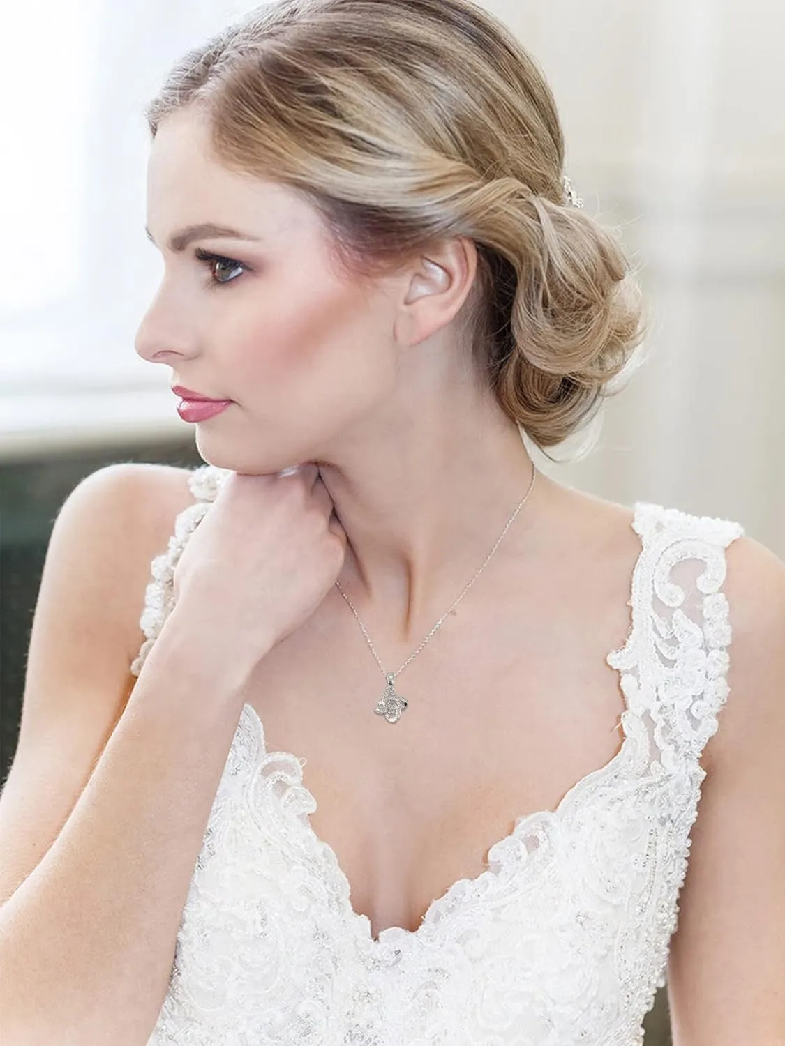 Bridesmaid Gifts Tie the Knot Necklaces for Women's Jewelry 2/4/6/8pcs Bridesmaid Proposal Gifts for Wedding Day