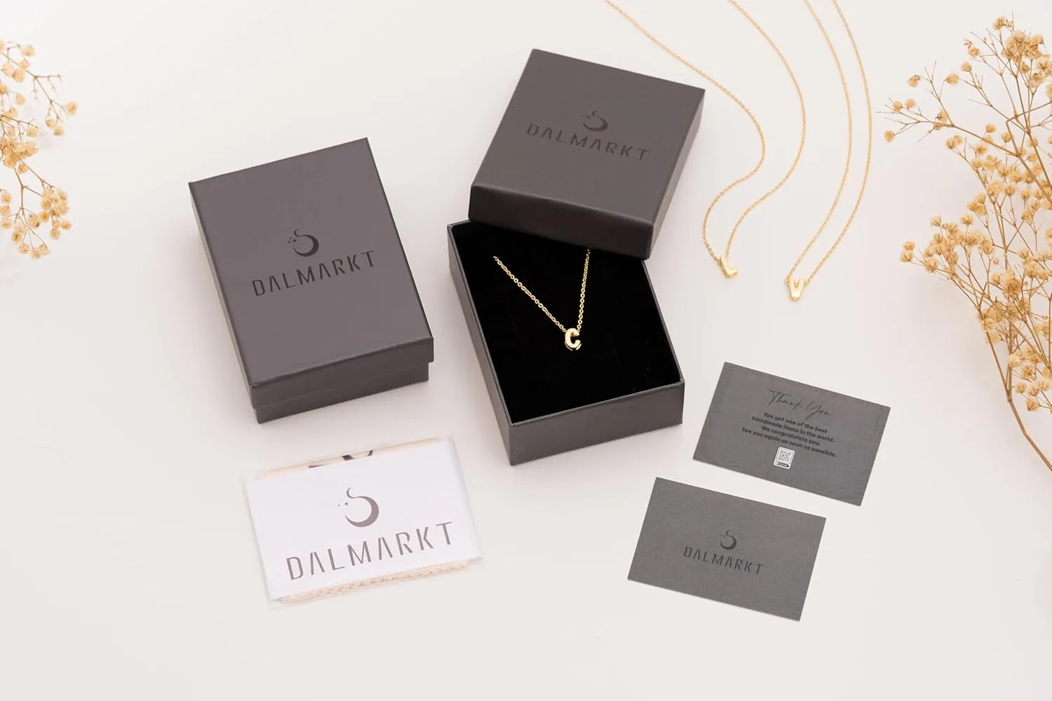 Bubble Letter Necklace Gold | Non Tarnish Thin 14K Initial Necklaces for Women Dainty Pendant - Personalized Charm Minimalist Name Jewelry for Teens, Trendy Birthday Gifts, Her, Mom, Sister, Girls