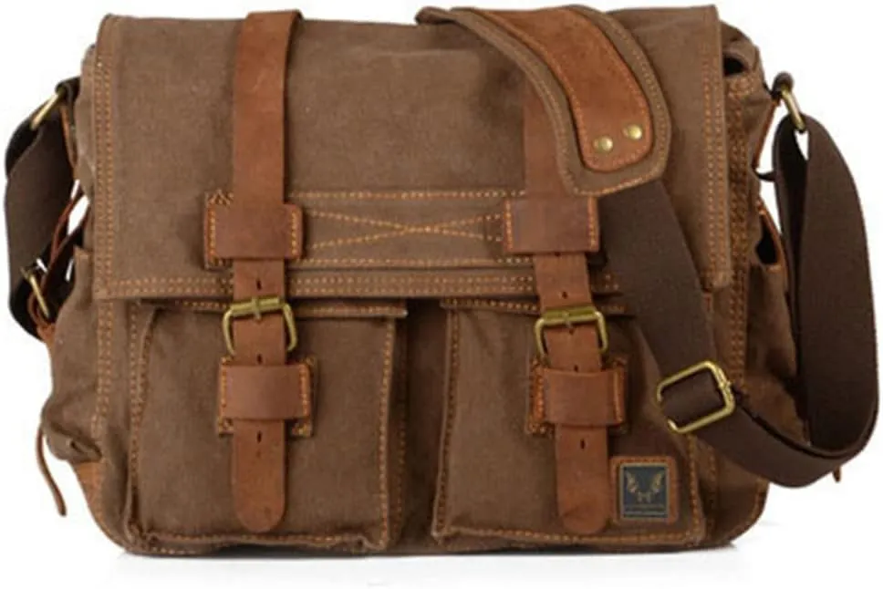 Camera Bag Canvas Shoulder Bags for Men Crossbody Bag Hobo Bags for Cameras