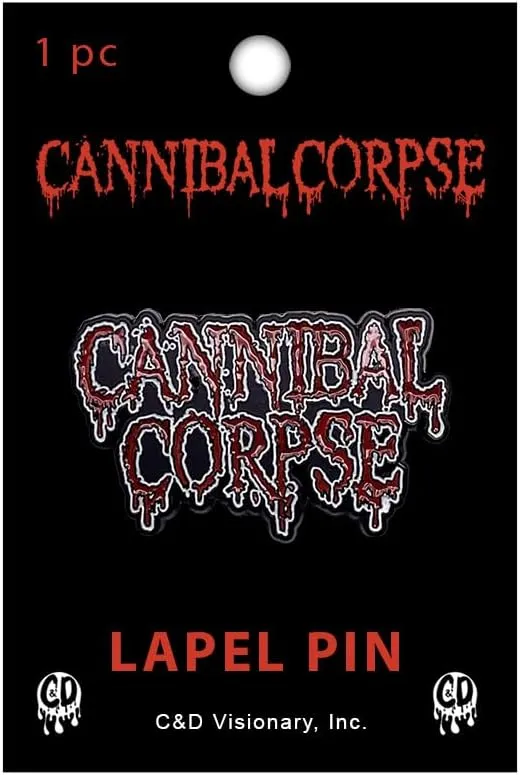 Cannibal Corpse Logo Lapel Pin