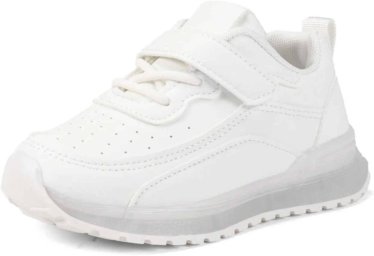 Children's Lightweight Slip-On Sneakers  Breathable Knit Running Shoes with Thick Sole and Anti-Slip Grip for School, Play, and Everyday Wear