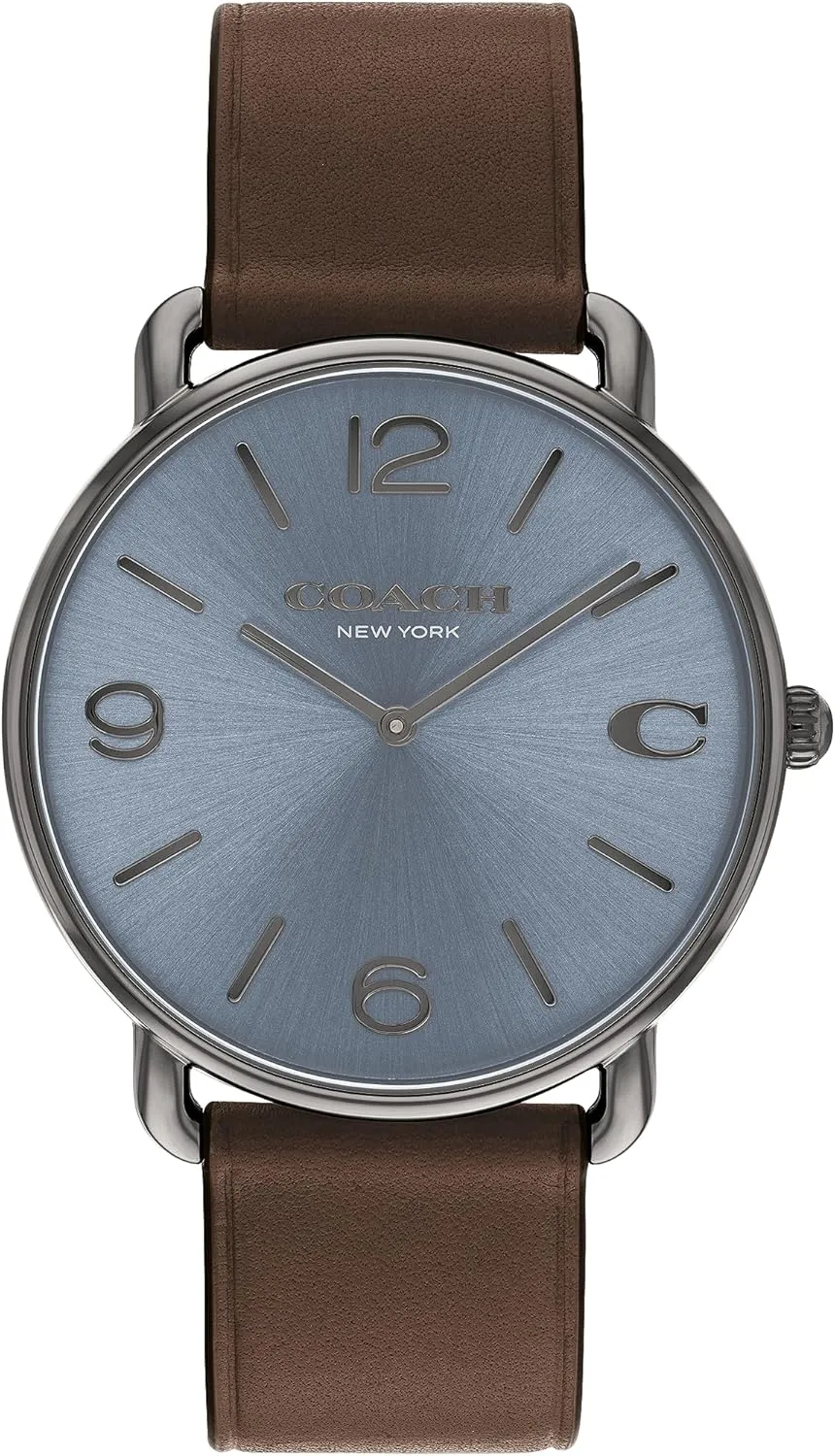 Coach Elliot Men's Watch | Sleek & Minimalist Design | Timeless Style for Any Occasion | Water-Resistant