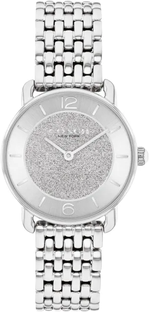 Coach Elliot Women's 2H Quartz Watch - Stainless Steel Bracelet - Water Resistant up to 3ATM/30 Meters - Premium Fashion - Classic, Minimalist Design for Everyday Wear - Gift for Her - 28mm