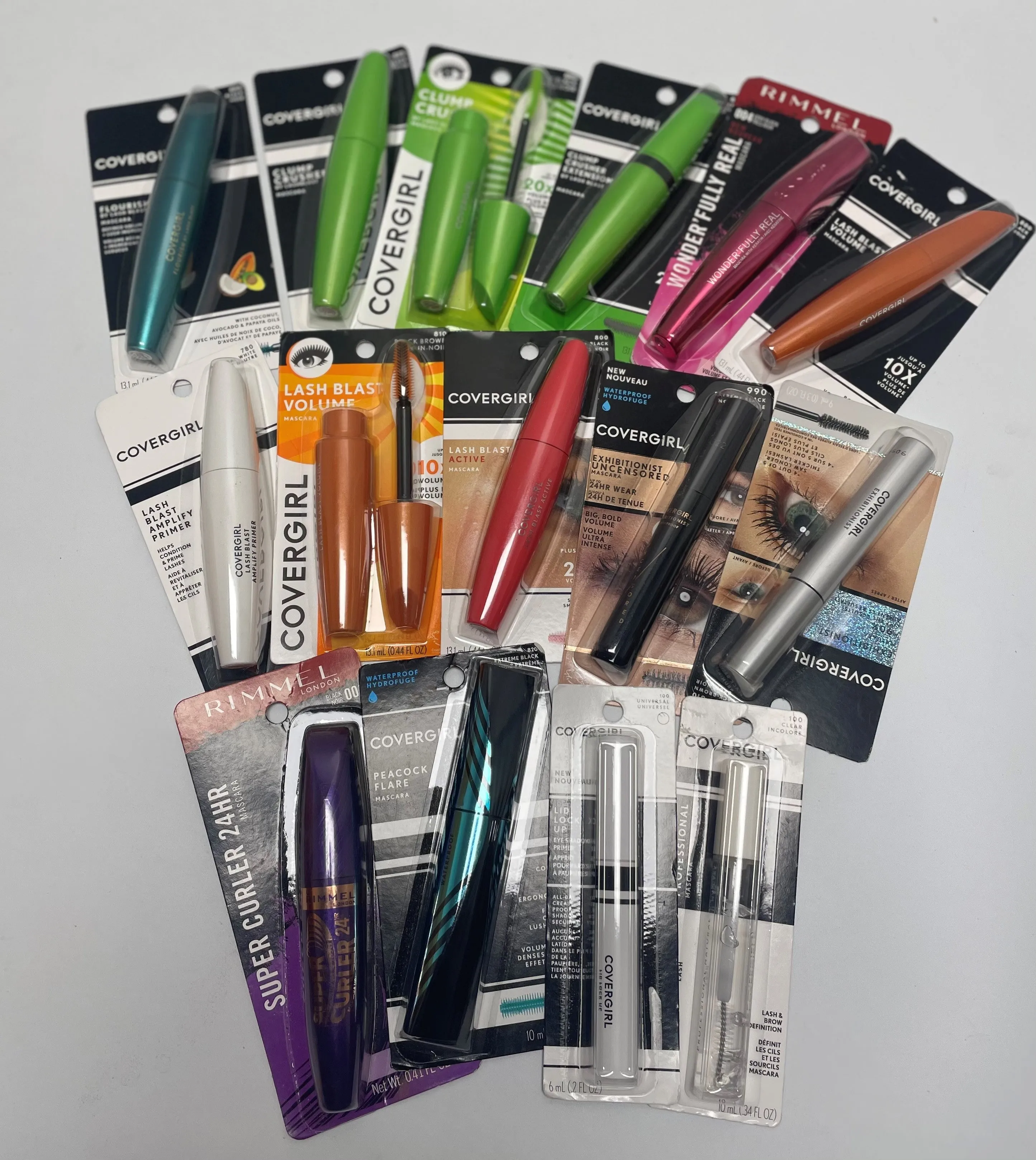 COVERGIRL & RIMMEL LONDON "MASCARA MIX"