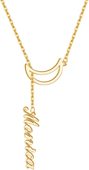 DayOfShe Personalized Butterfly Necklaces with Name Plate Custom Gold Butterfly Choker Name Necklaces Birthday Gifts for Women Girlfriend
