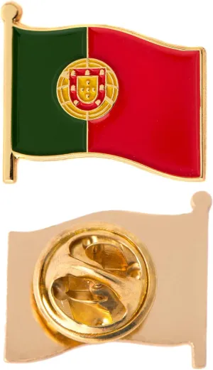Desert Cactus Portugal Lapel Pin Country Enamel Made of Metal Souvenir Hat Men Women Patriotic Portuguese (Waving Flag Lapel Pin)