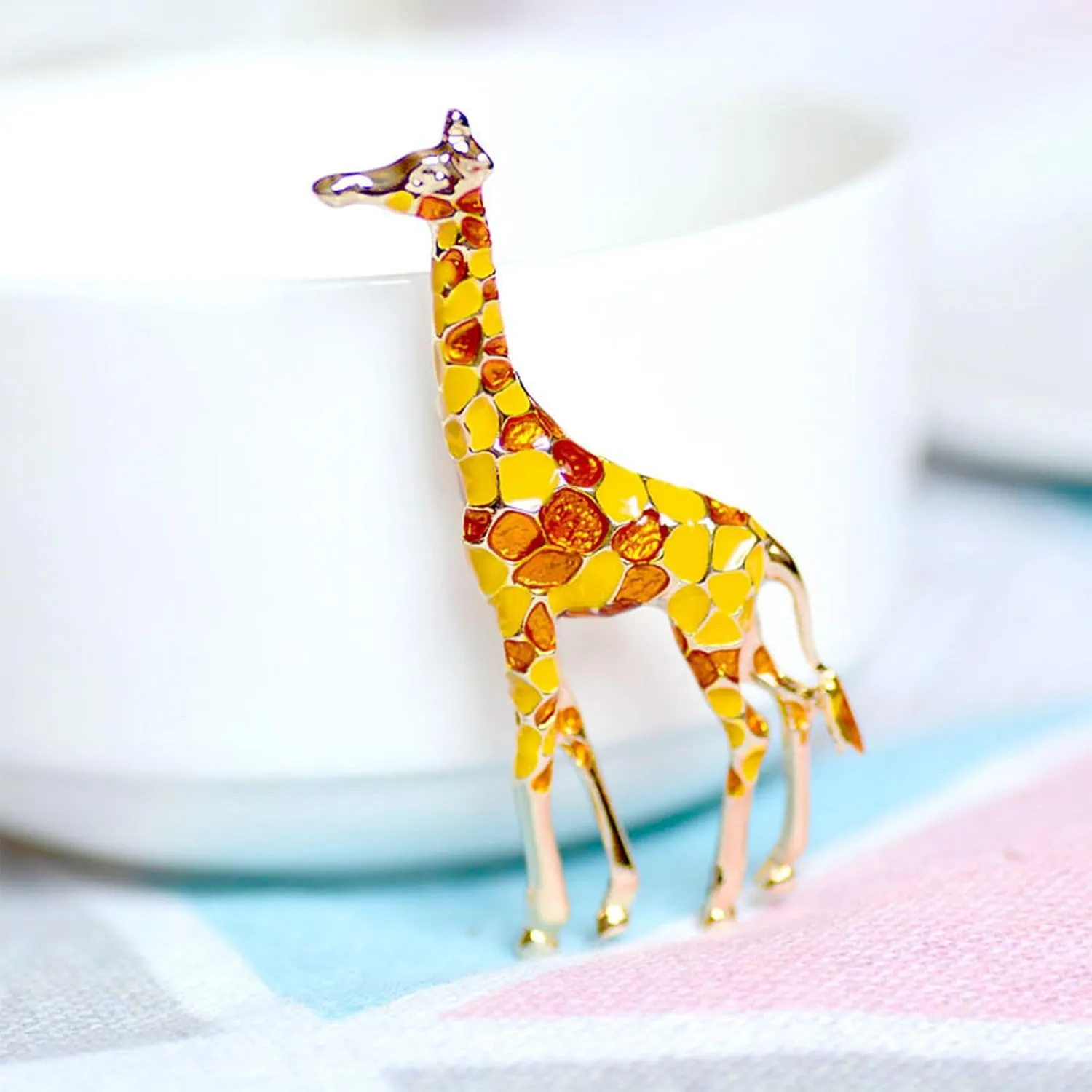 HETICA Animal Brooch for Women, Funny and Cute Flower Brooch Safety Pins Clothing Backpack Hat Decoration Enamel Pins Fashion Women Brooches and Pins Jewelry