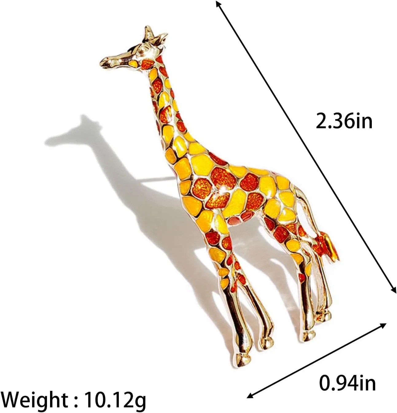 HETICA Animal Brooch for Women, Funny and Cute Flower Brooch Safety Pins Clothing Backpack Hat Decoration Enamel Pins Fashion Women Brooches and Pins Jewelry