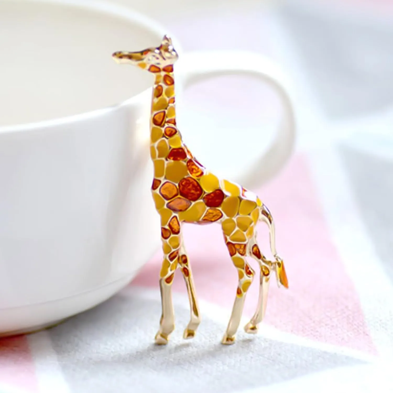 HETICA Animal Brooch for Women, Funny and Cute Flower Brooch Safety Pins Clothing Backpack Hat Decoration Enamel Pins Fashion Women Brooches and Pins Jewelry