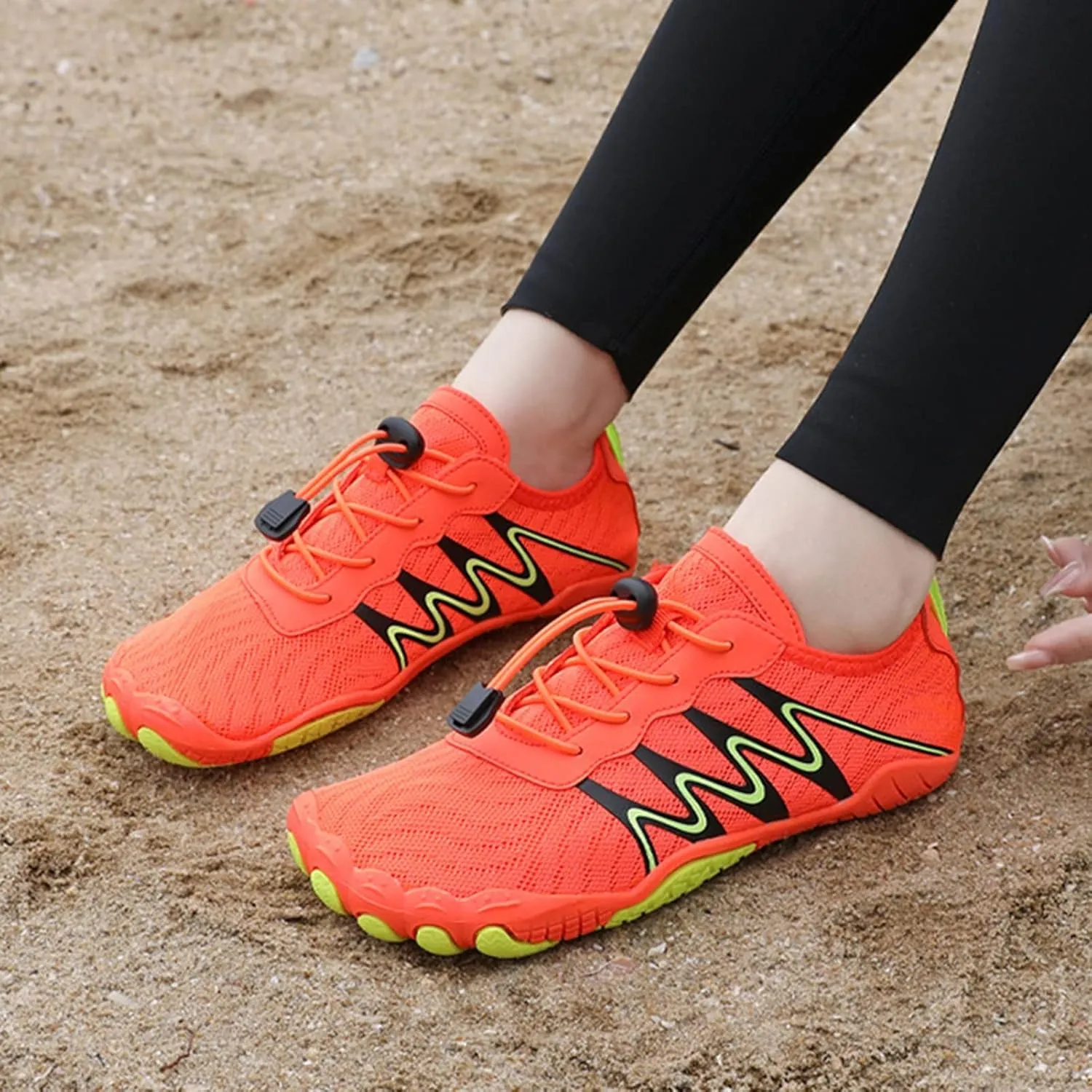 Hiking Water Shoes for Women,Summer Quick-Dry Barefoot Swim Shoes Men,Casual Breathable Aqua Surf Beach Shoes,Unisex,with Draining Hole,for Exercise/Yoga/Fitness