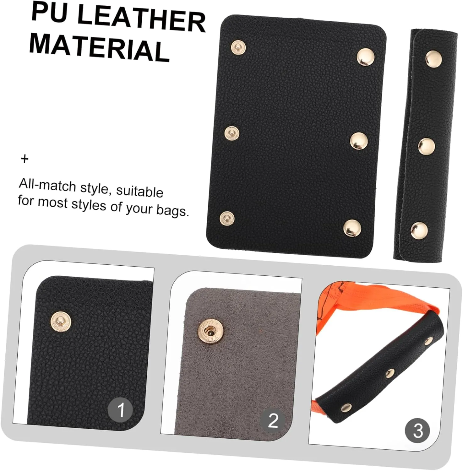 Hohopeti Handle Bag Protector Wrap Briefcase Handle Cover Suitcase Saddle for Tote Bag Random Color