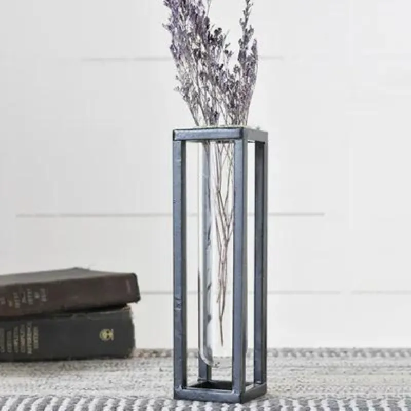 Industrial Square Vase
