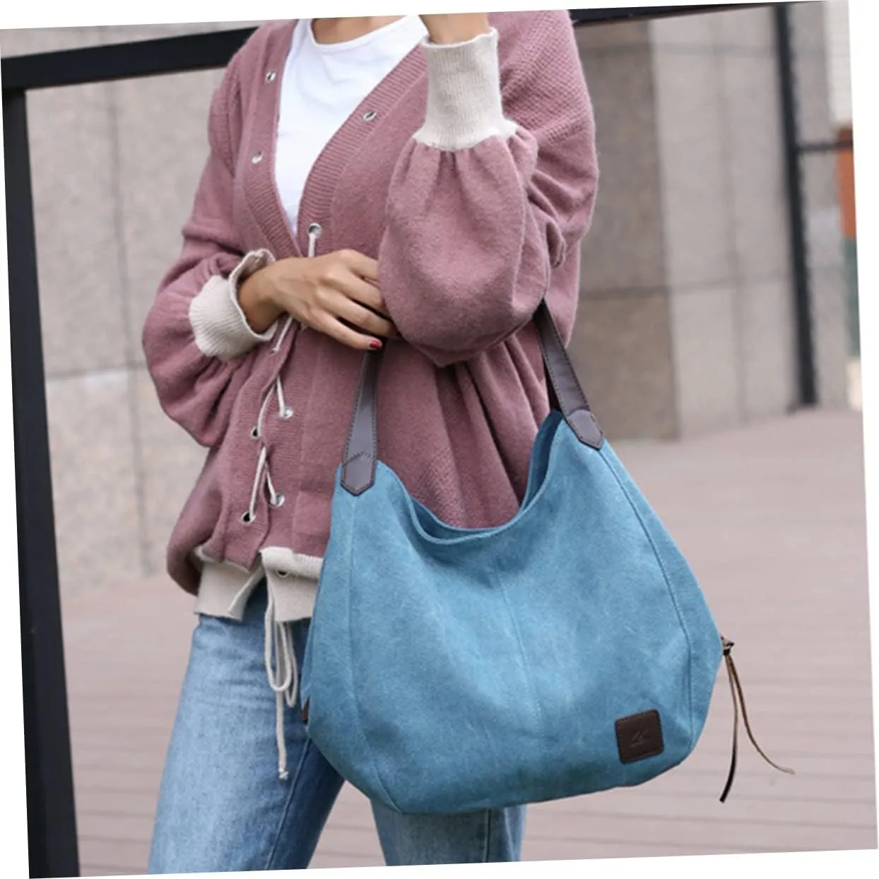 KESYOO 2pcs carteras para mujer de colgar hombro handbag for women tote bag for women Handle Shoulder Tote