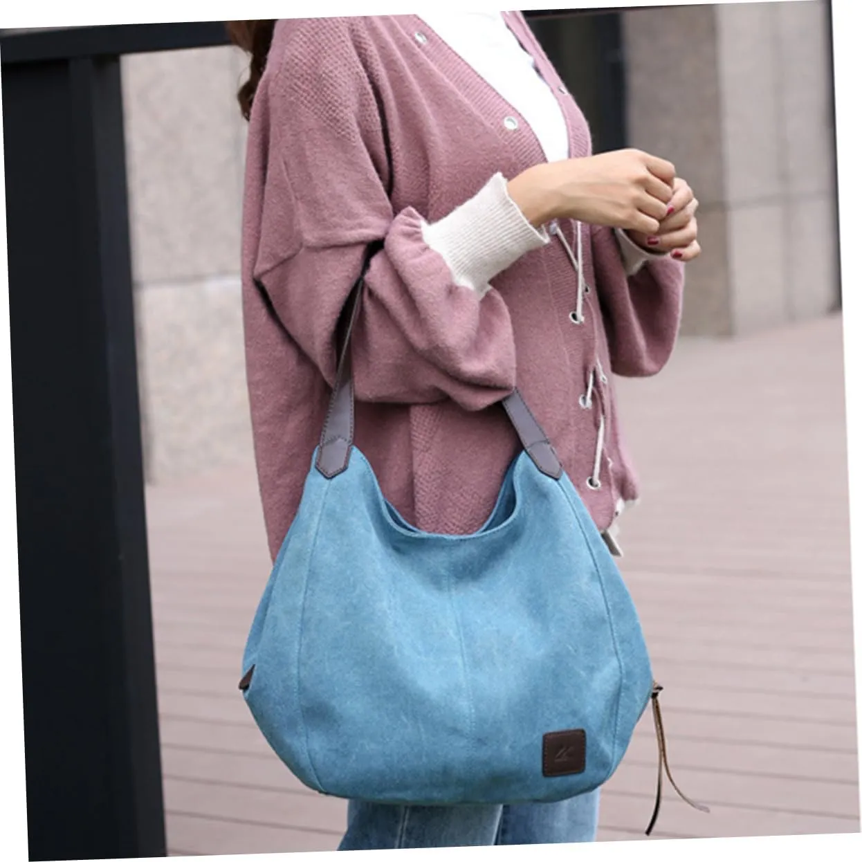 KESYOO 2pcs carteras para mujer de colgar hombro handbag for women tote bag for women Handle Shoulder Tote