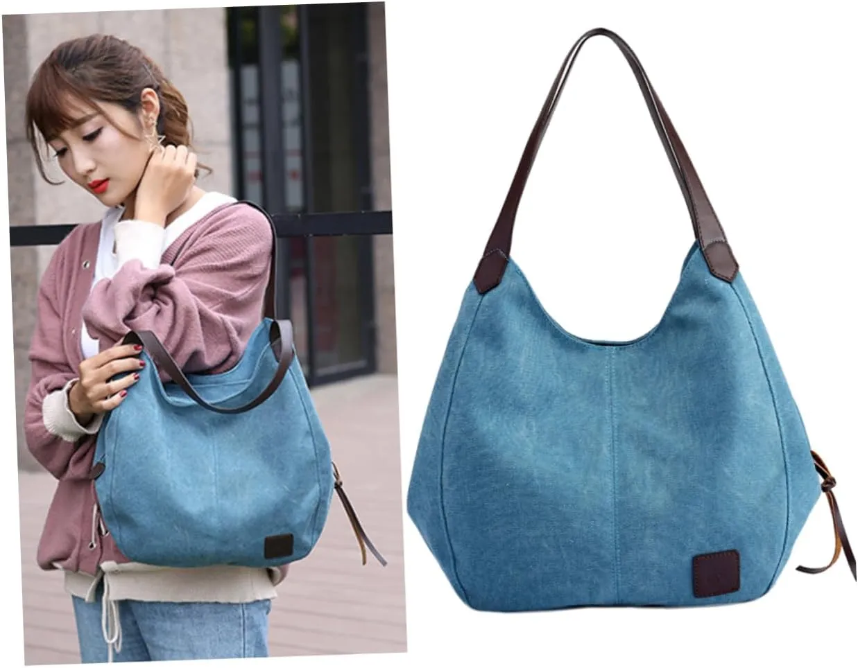 KESYOO 2pcs carteras para mujer de colgar hombro handbag for women tote bag for women Handle Shoulder Tote