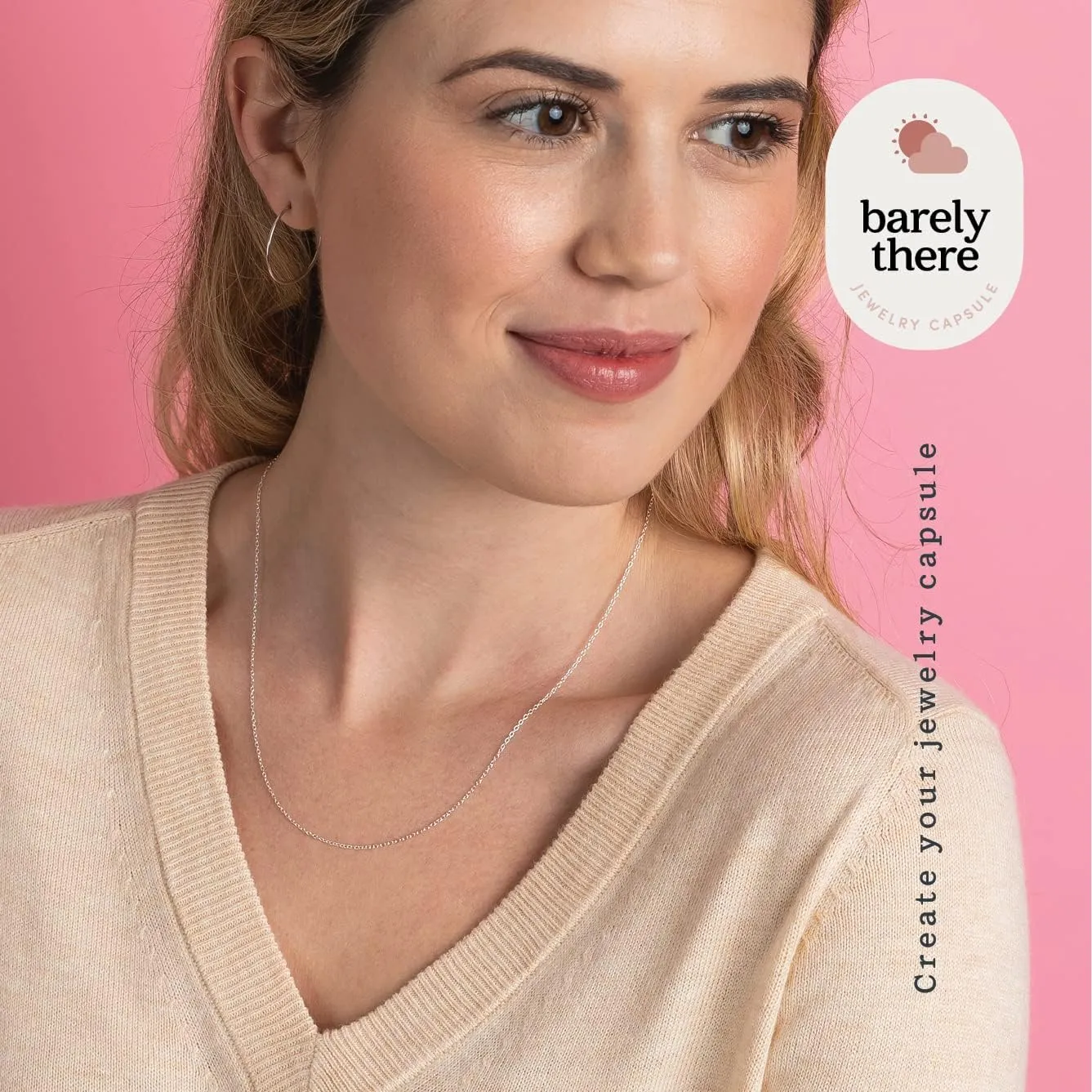 KEZEF 1mm 925 Sterling Silver Necklace for Women | 16-36 inch long Silver, 18k Gold, Rose Gold Necklaces for Women - Made In Italy Real Cable Chain Jewelry | Dainty cadena de plata s925 para mujer