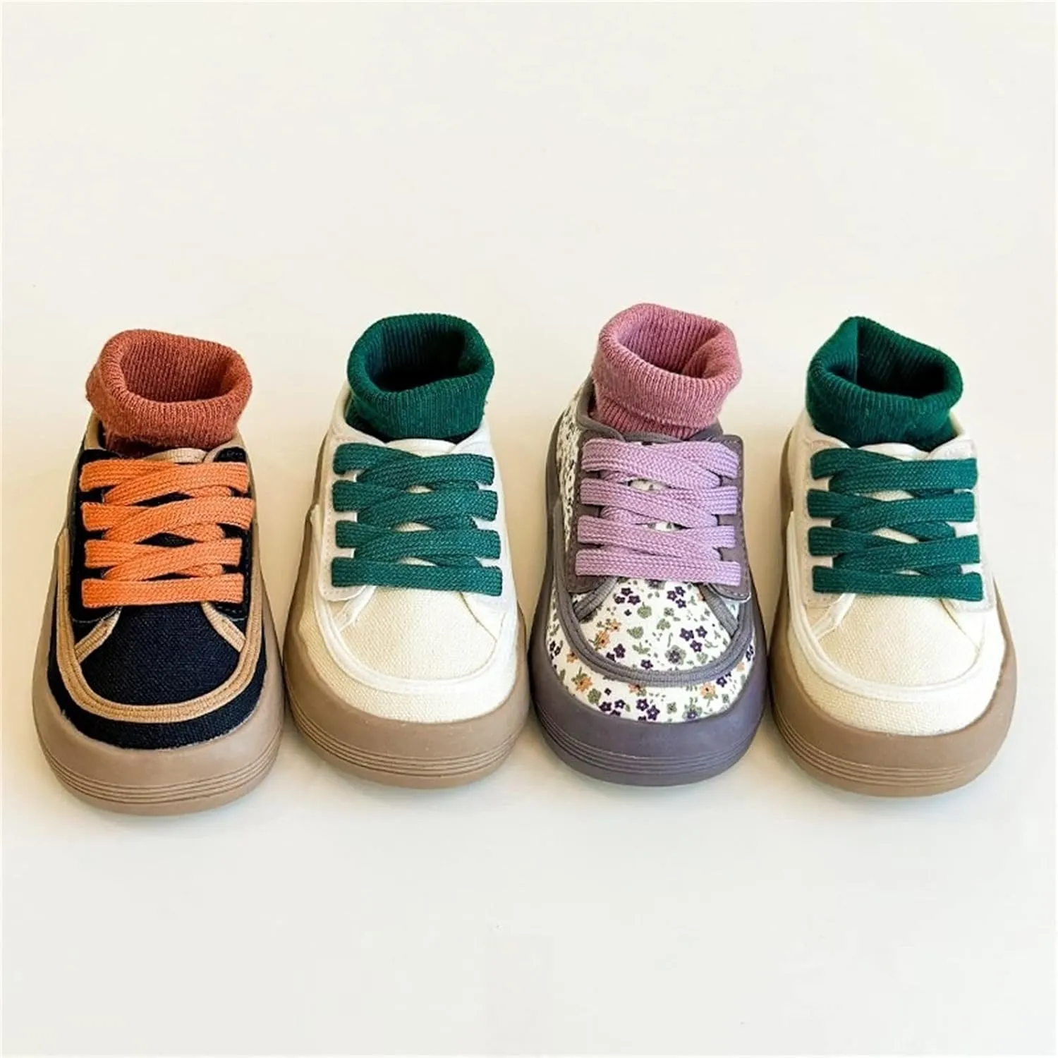 Kids Canvas Shoes Toddler Boys Girls Low Top Canvas Slip On Sneakers Infant Baby Boys Girls Casual Walking Shoes
