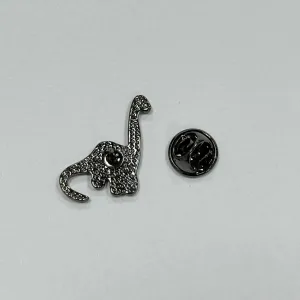 KILIPOL Blue Dinosaur Enamel Pin Cartoon Animal Brooches Badge Funny Enamel Lapel Pin Clothes Bag Backpacks Lapel Badge Brooch