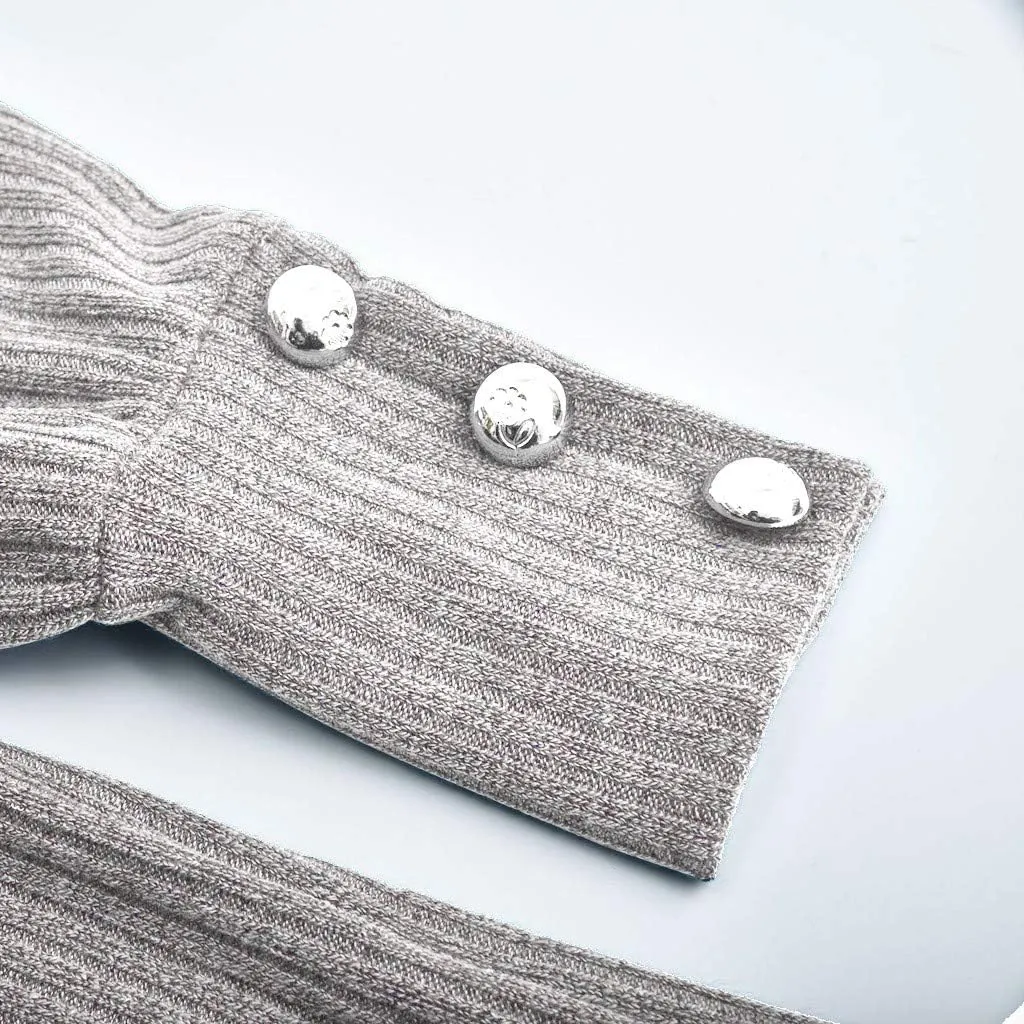 Knit Sweater for Women Blouses for Women Women's Long Sleeve Casual Trendy Oversized Turtleneck Knit Pullover Sweater Tops