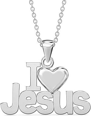 LeCalla Silver Cross Pendant Necklace Jewelry | Solid 925 Sterling Silver Cross Necklace for Men Women