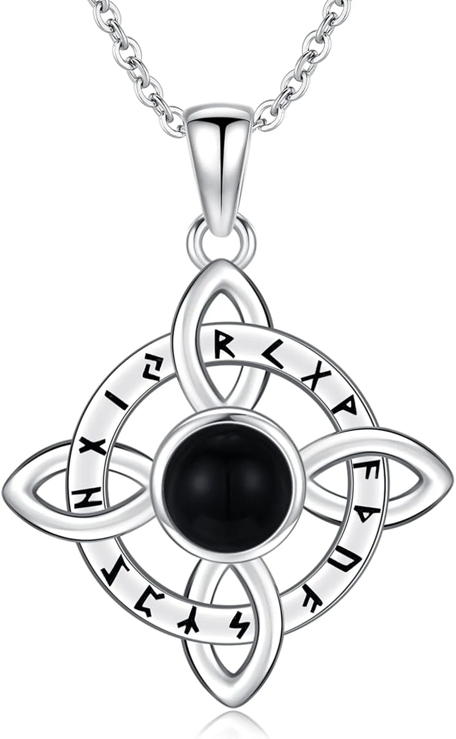 Lilith Claddagh Cross Necklace for Women Men