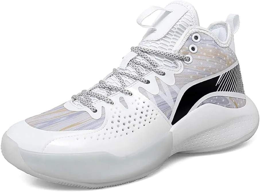 Mashangfu Men Basketball Shoes Men Running Shoes Men Shoes Men Walking Work Cross Sneakers Shoes