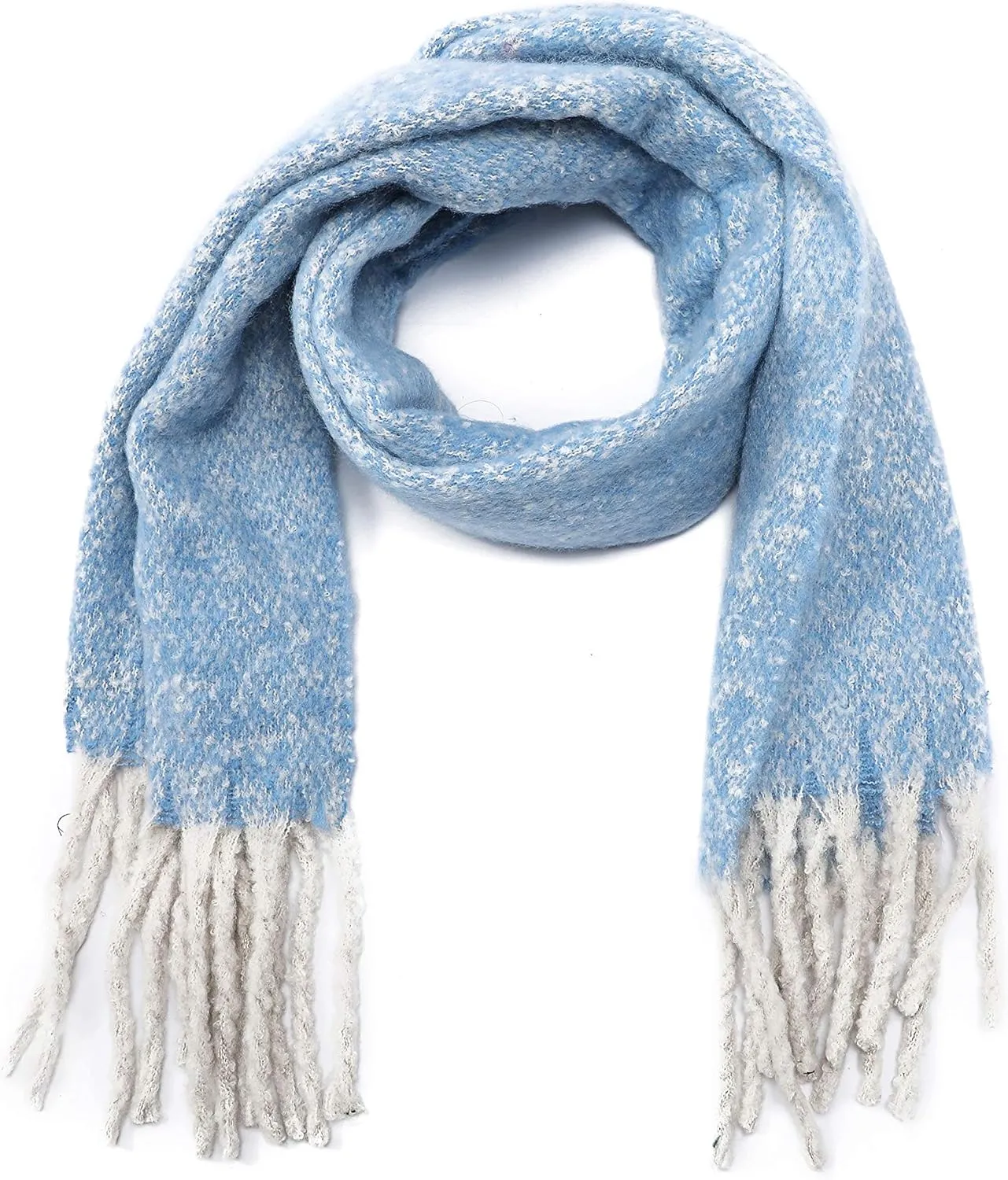 MaxiI Winter Scarf for Women Tassels Blanket Scarf Womens Wraps and Shawls