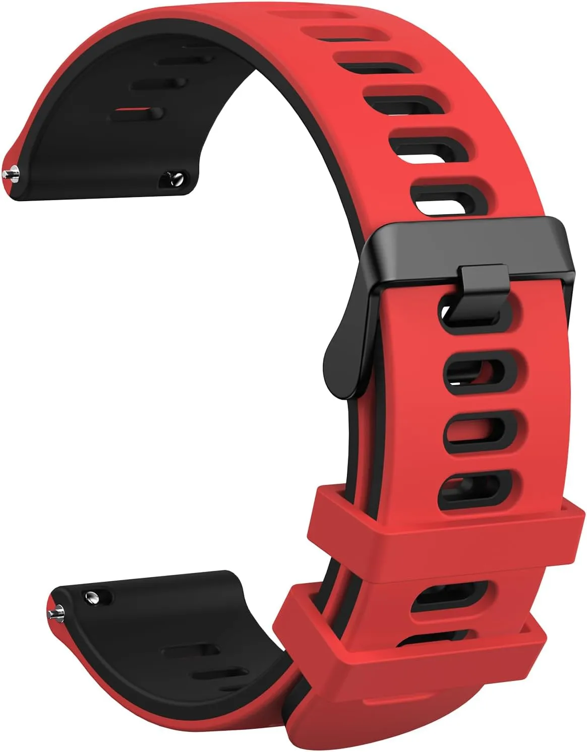 Meliya Silicone Watch Bands Quick Release 20mm 22mm, Soft Silicone Rubber Sport Replacement Watch Strap for Women Men