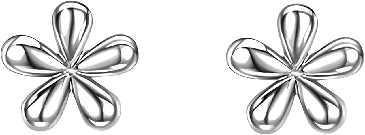 Mini Heart Stud Earrings, Hypoallergenic Tiny Small Cartilage Tragus Stud Earrings for Women Silver/Gold