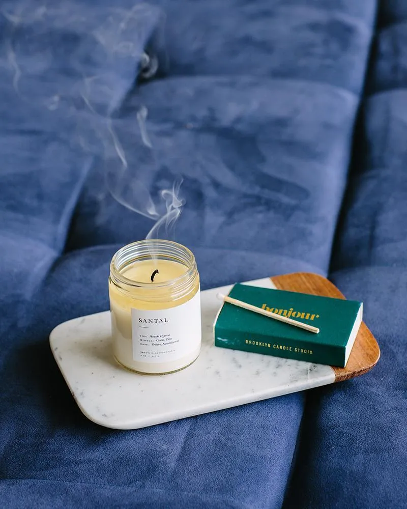 Minimalist Candle (Santal)