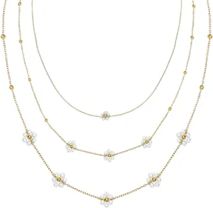 NEWITIN 3 Pieces Gold Necklace for Women Link Chain Heart Necklace Cowgirl Necklace 14K Gold Plated Necklace Dainty Necklace Love Heart Cowboy Boot Hat Pendant Necklaces for Women