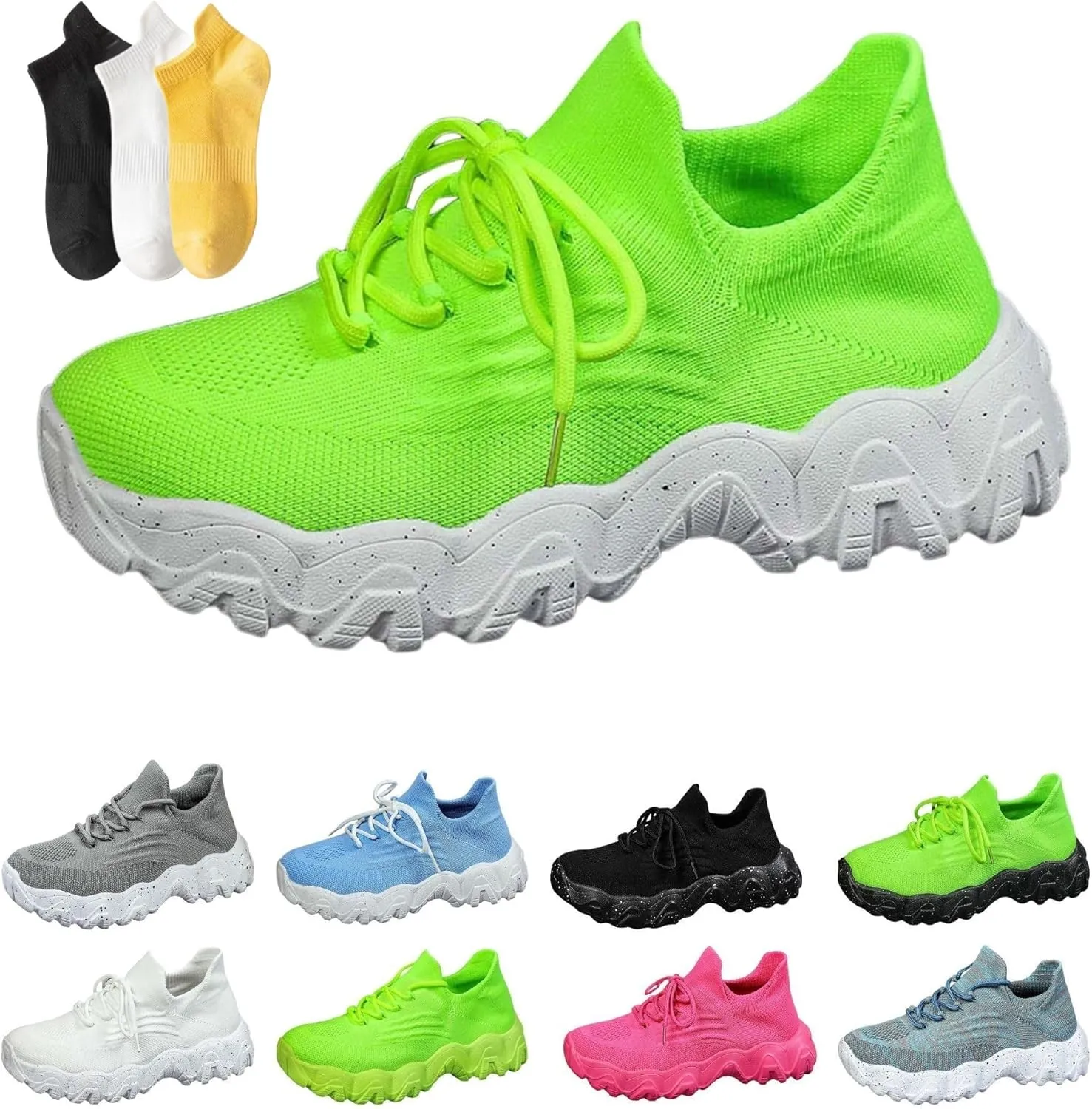 Ortho Pro Shoes for Women, Nurse Babe Shoes, Ortho Pro Women's Classic Shoes Lace Up, Womens Mesh Slip On Sneakers