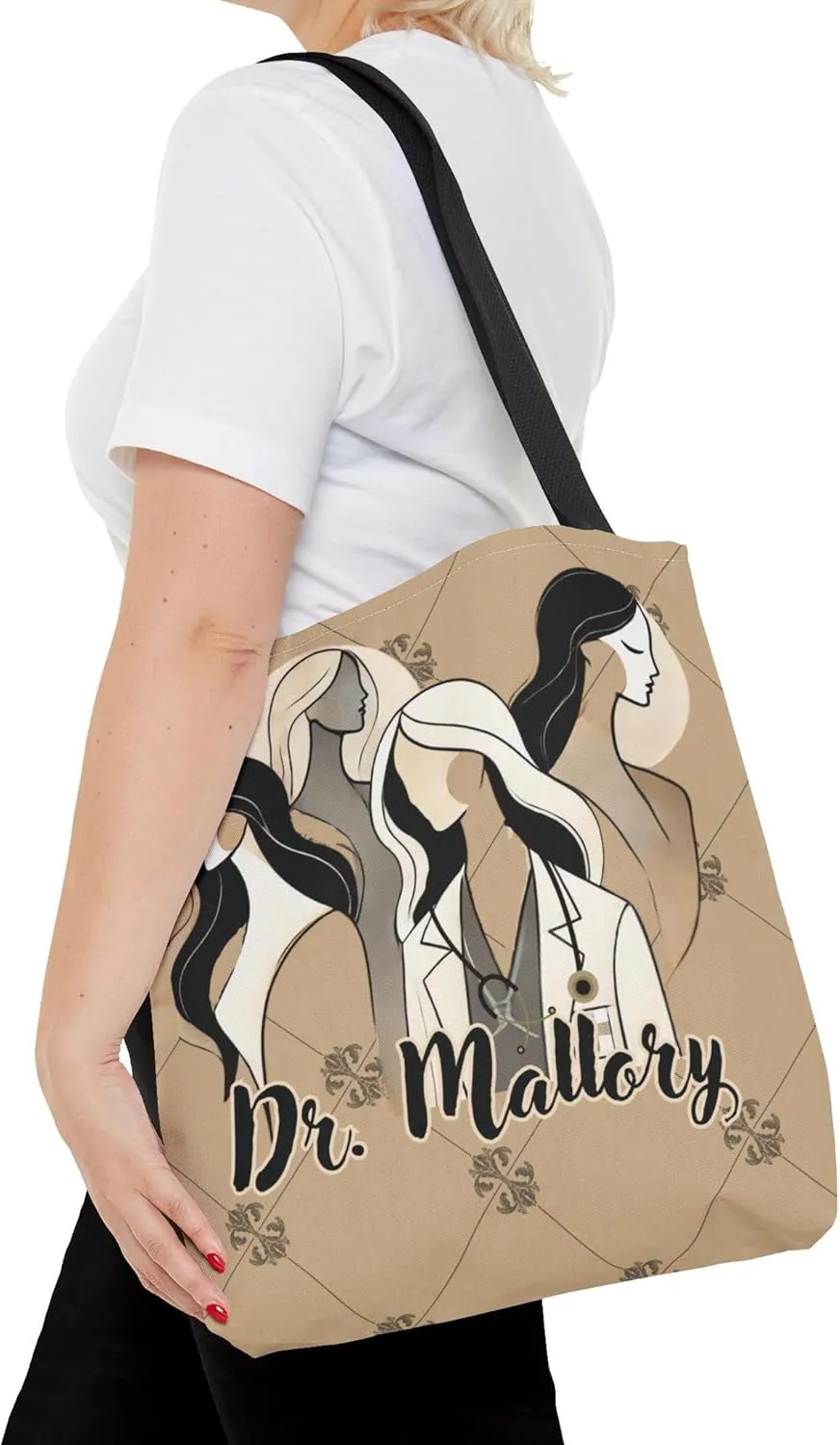 Personalized Doctor gift Tote Bag, Doctor gift Gift for Dr MD graduation gift Nurse RN BSN doctor Medical School Physician