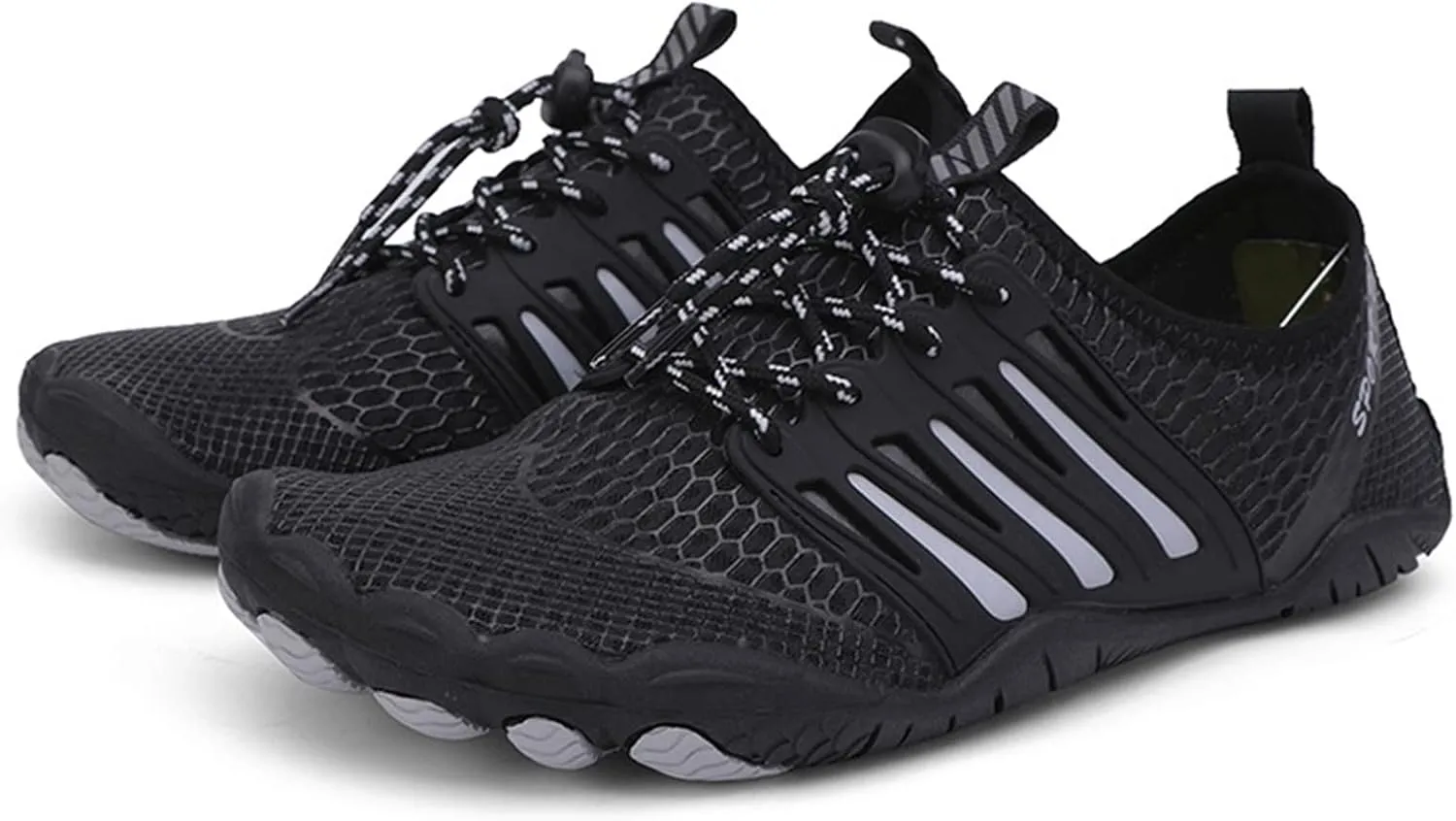 Quick-Dry Water Shoes Men,Outdoor Pool Surf Barefoot Shoes,Lightweight Breathable Aqua Beach Swim Shoes for Women,Unisex Adult,with Draining Hole,for Fitness/Exercise/Yoga