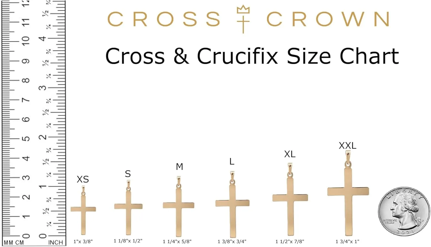 RP 14k Two-Tone Gold Swirl Cross Pendant with Elegant Interwoven Design Fine Religious Jewelry Gifts for Her